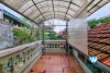 Large garden villa for rent in Ngoc Thuy near French international school.